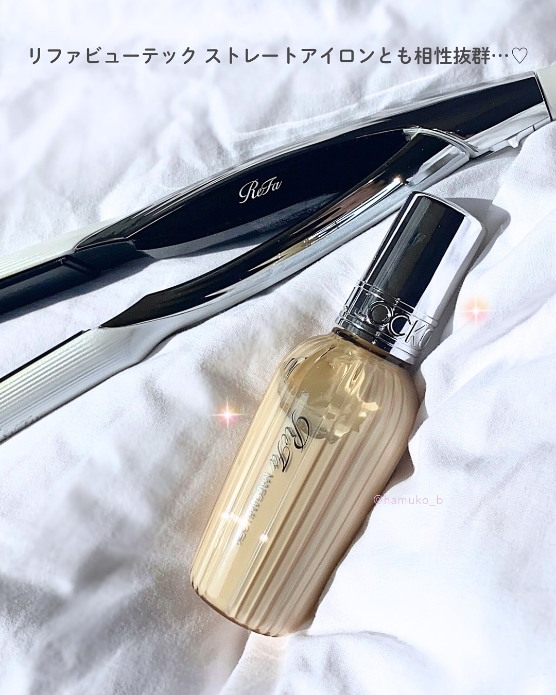 ReFa ReFa MAEGAMI LOCKのクチコミ「リファ新作の前髪ロックは
自然な形をキープできるスタイリング剤✨

他にもたくさん種類があるん.....」（3枚目）