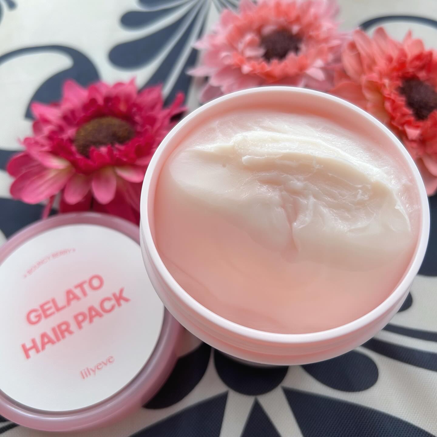 リペアターンジェラートヘアパック バウンシーベリー/リリーイブ/洗い流すヘアトリートメントを使ったクチコミ（2枚目）