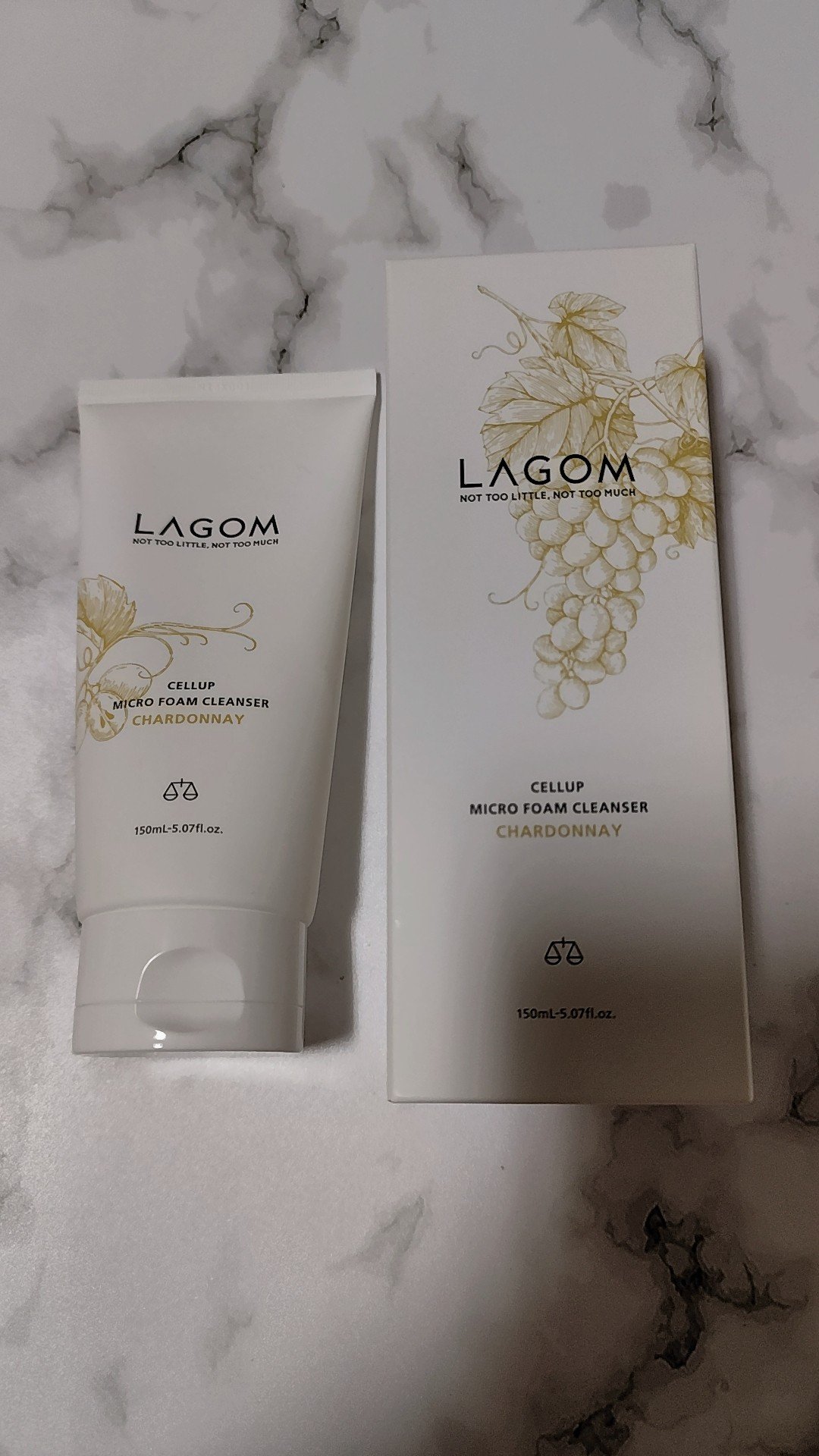 マイクロフォーム クレンザー(夜用洗顔)/LAGOM /クレンジングクリームを使ったクチコミ（2枚目）