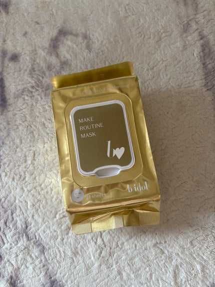 メイクルーティンマスクR/b idol/シートマスク・パックを使ったクチコミ(1枚目)