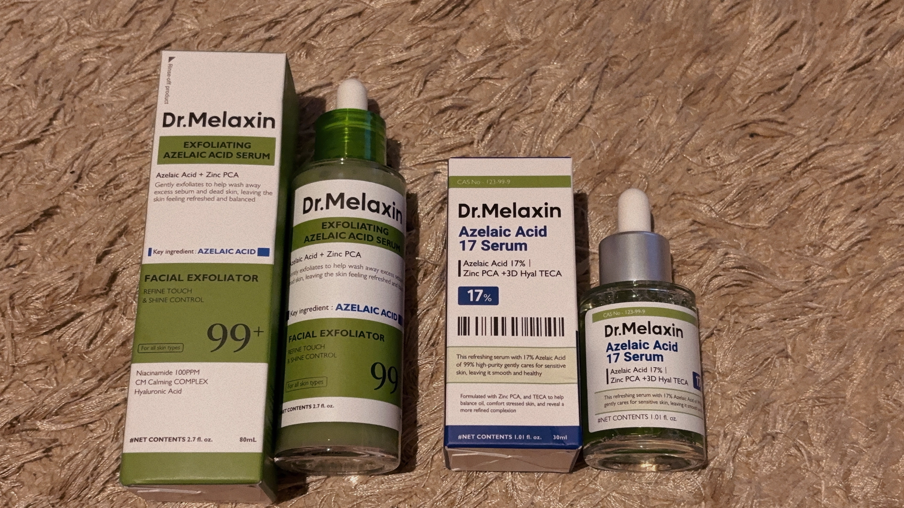 アゼライン酸17セラム/Dr.Melaxin/美容液を使ったクチコミ（1枚目）