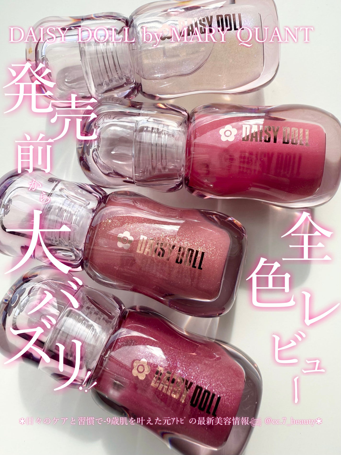 ジュエリー シロップ グロス/DAISY DOLL by MARY QUANT/リップグロスを使ったクチコミ(1枚目)