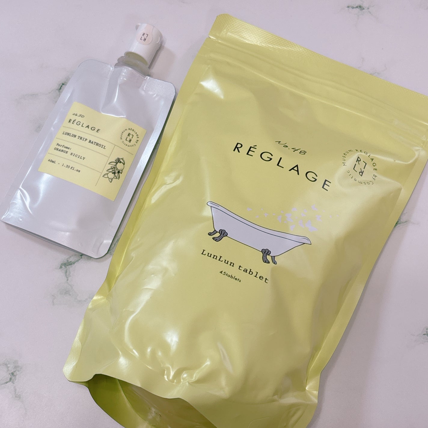 レグラージュ No.48 ルンルン・タブレット/REGLAGE/入浴剤を使ったクチコミ(4枚目)