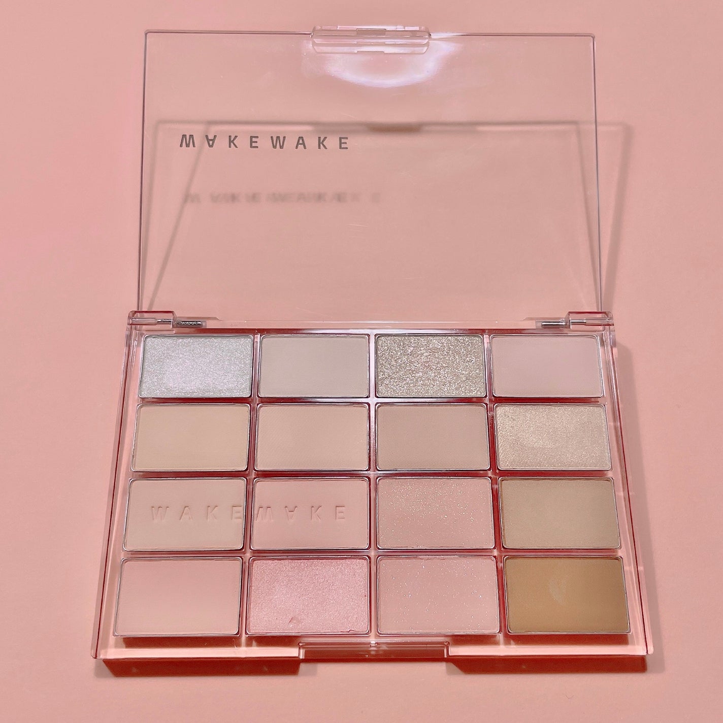 ソフトブラーリングアイパレット/wakemake/アイシャドウパレットを使ったクチコミ(6枚目)