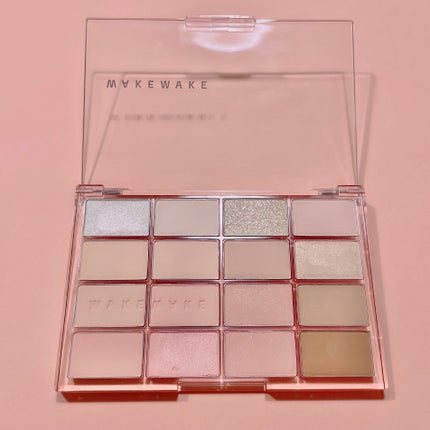 ソフトブラーリングアイパレット/wakemake/アイシャドウパレットを使ったクチコミ(6枚目)