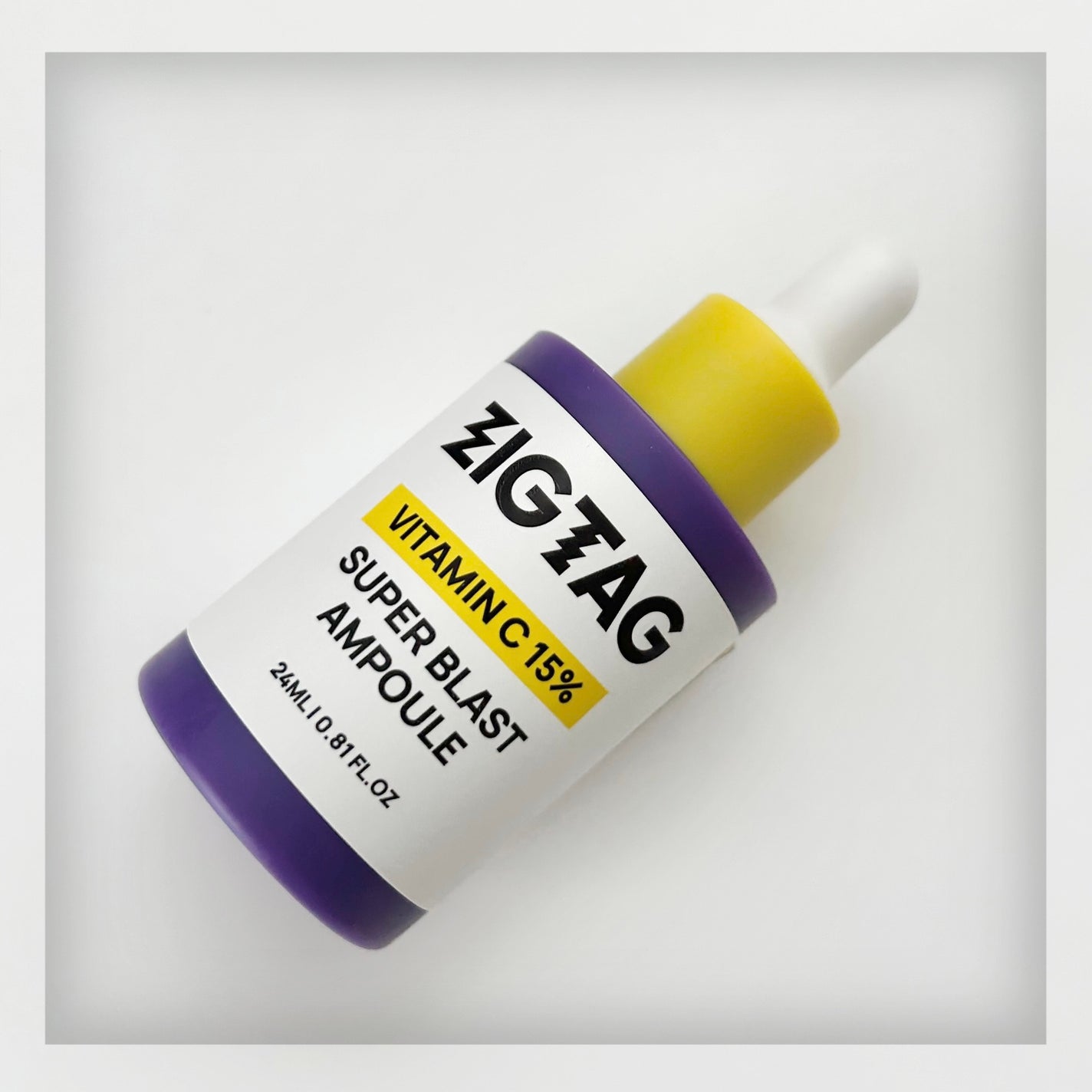 ビタミンC15%スーパーブラストアンプル/ZIGTAG/美容液を使ったクチコミ(2枚目)