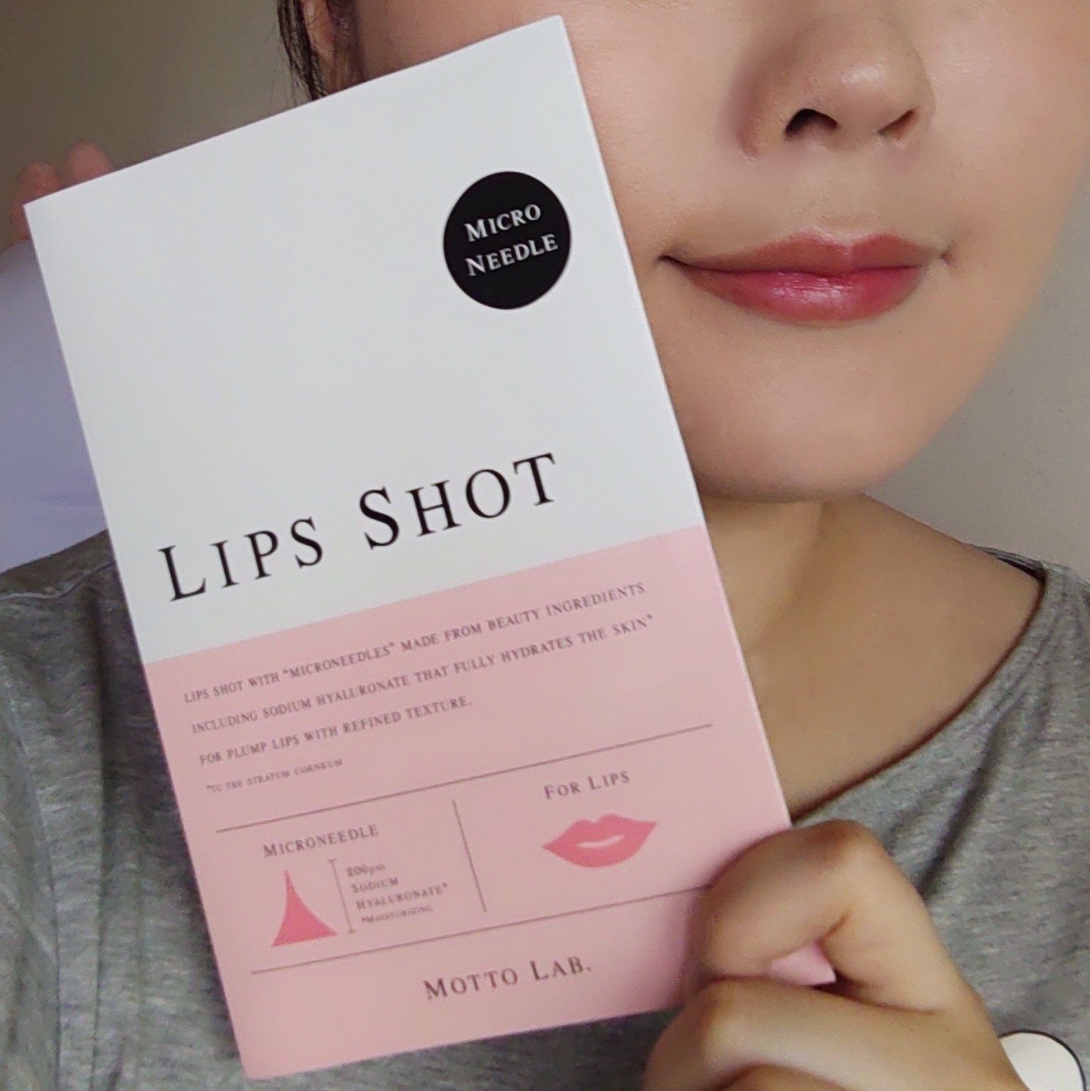 LIPS SHOT/MOTTO LAB./リップマスクを使ったクチコミ（1枚目）