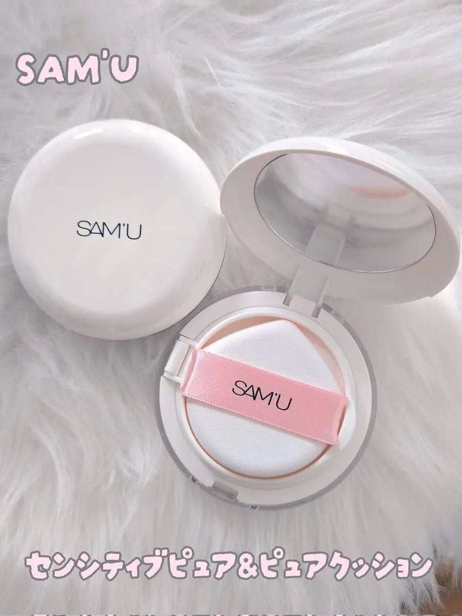 センシティブピュア&ピュアクッション/SAM'U/クッションファンデーションを使ったクチコミ(3枚目)