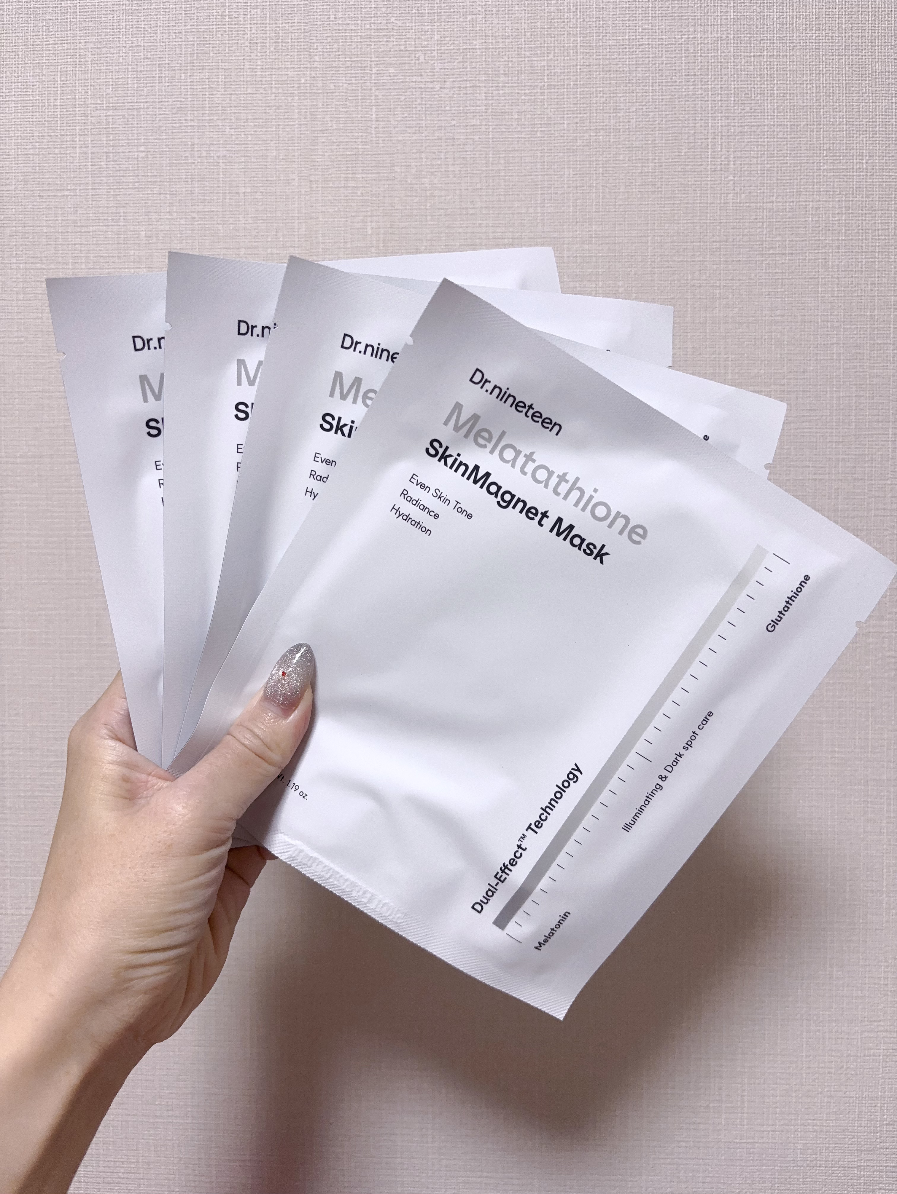 メラタチオン スキンマグネットマスク/Dr.nineteen/シートマスク・パックを使ったクチコミ（3枚目）