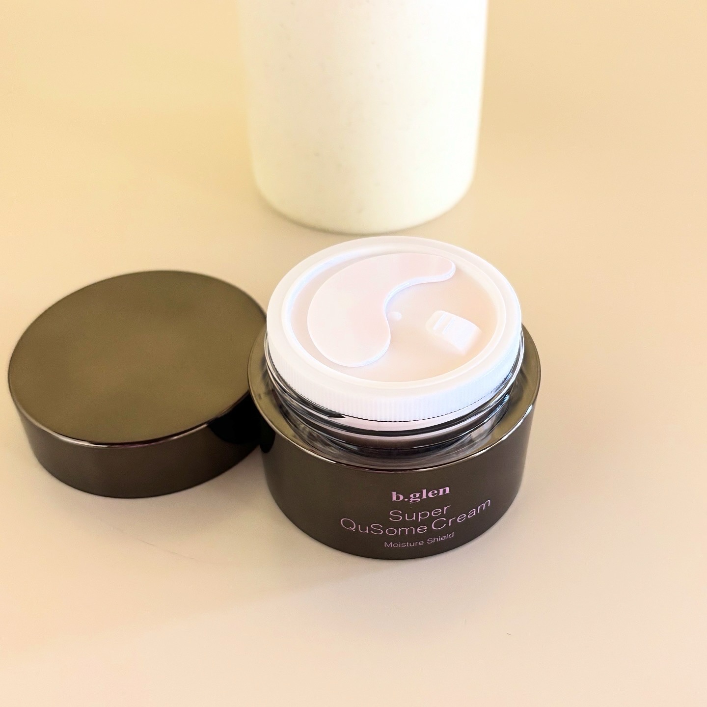 スーパーQuSomeクリーム/b.glen/フェイスクリームを使ったクチコミ（3枚目）
