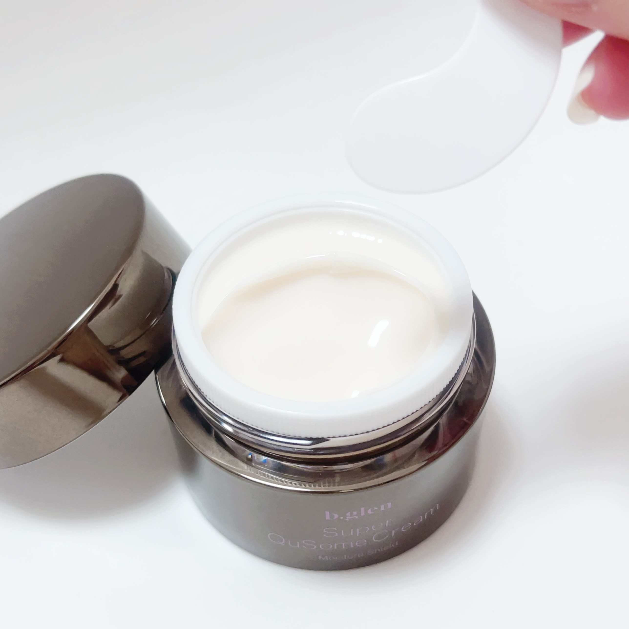 スーパーQuSomeクリーム/b.glen/フェイスクリームを使ったクチコミ（2枚目）