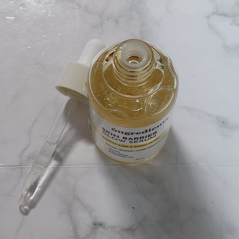 オングリディエンツ スキンバリアカーミングローション EX/Ongredients/乳液を使ったクチコミ（2枚目）