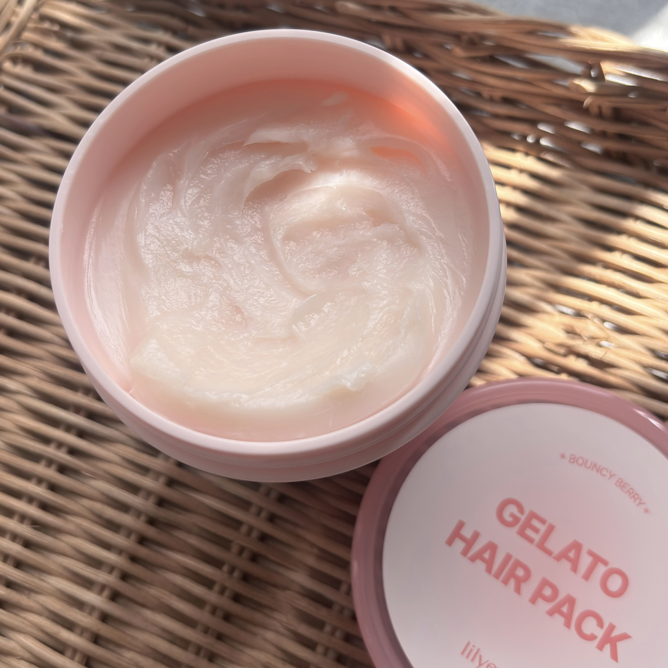 リペアターンジェラートヘアパック バウンシーベリー/リリーイブ/洗い流すヘアトリートメントを使ったクチコミ（2枚目）