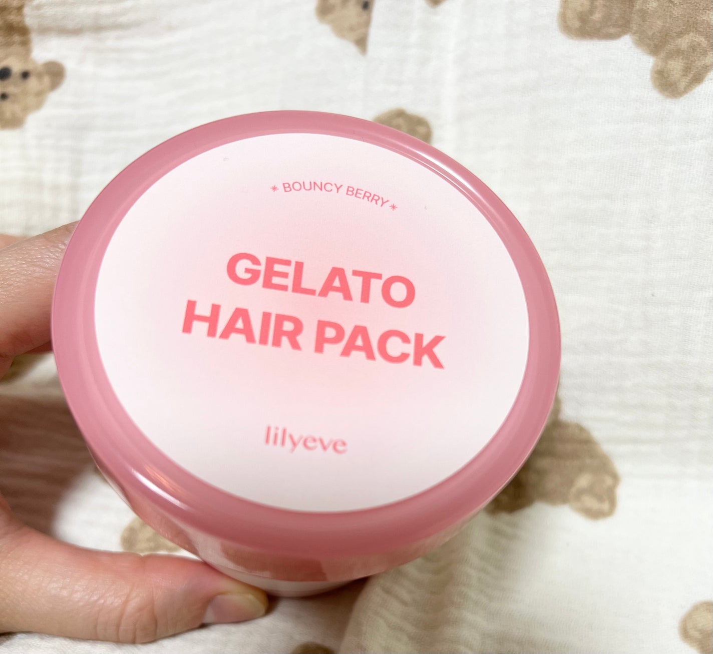 リペアターンジェラートヘアパック バウンシーベリー/リリーイブ/洗い流すヘアトリートメントを使ったクチコミ(2枚目)