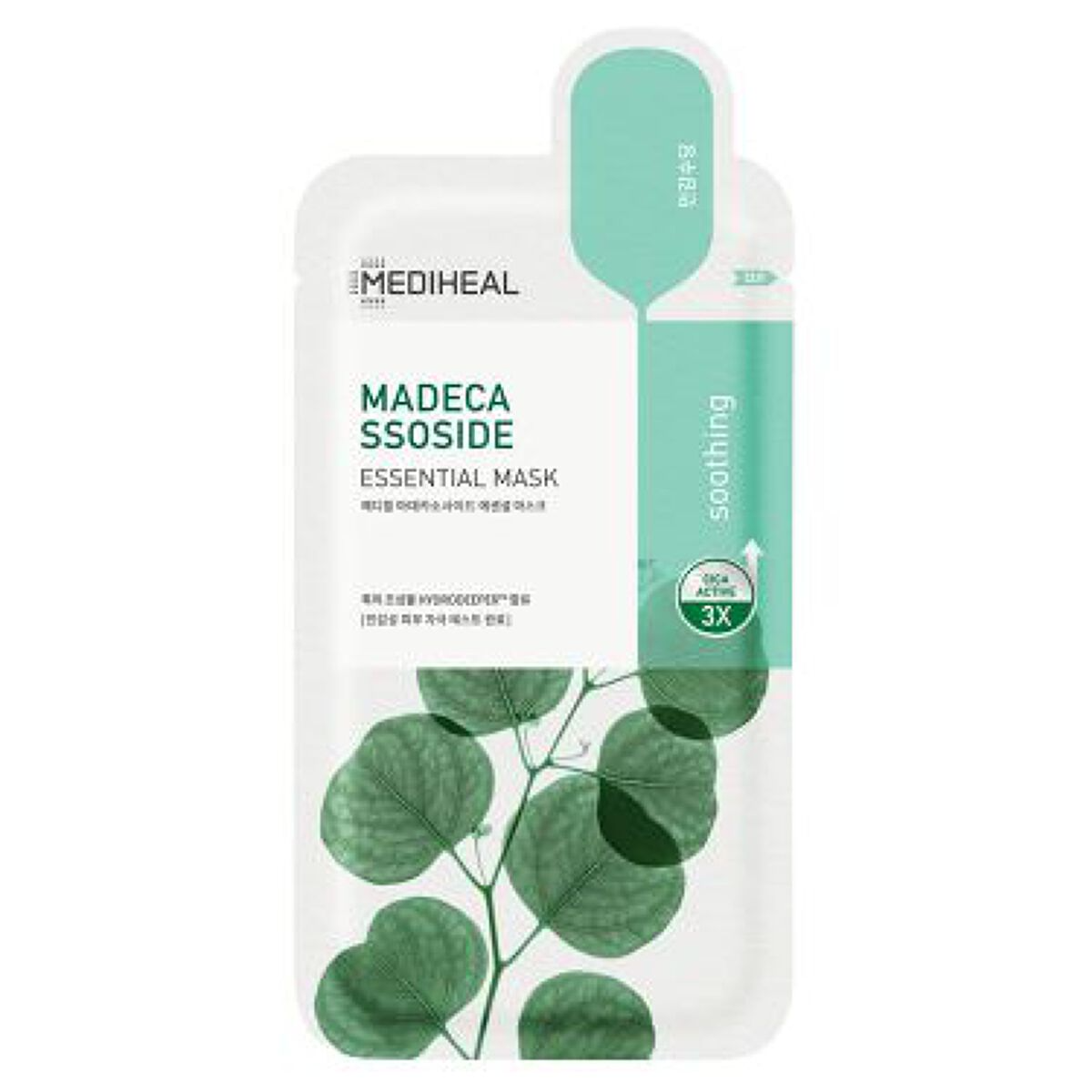 MEDIHEAL MADECASSOSIDE シートマスク　プランエス メディヒール MEDIHEAL マデカッソシドエッセンシャルマスク 1枚