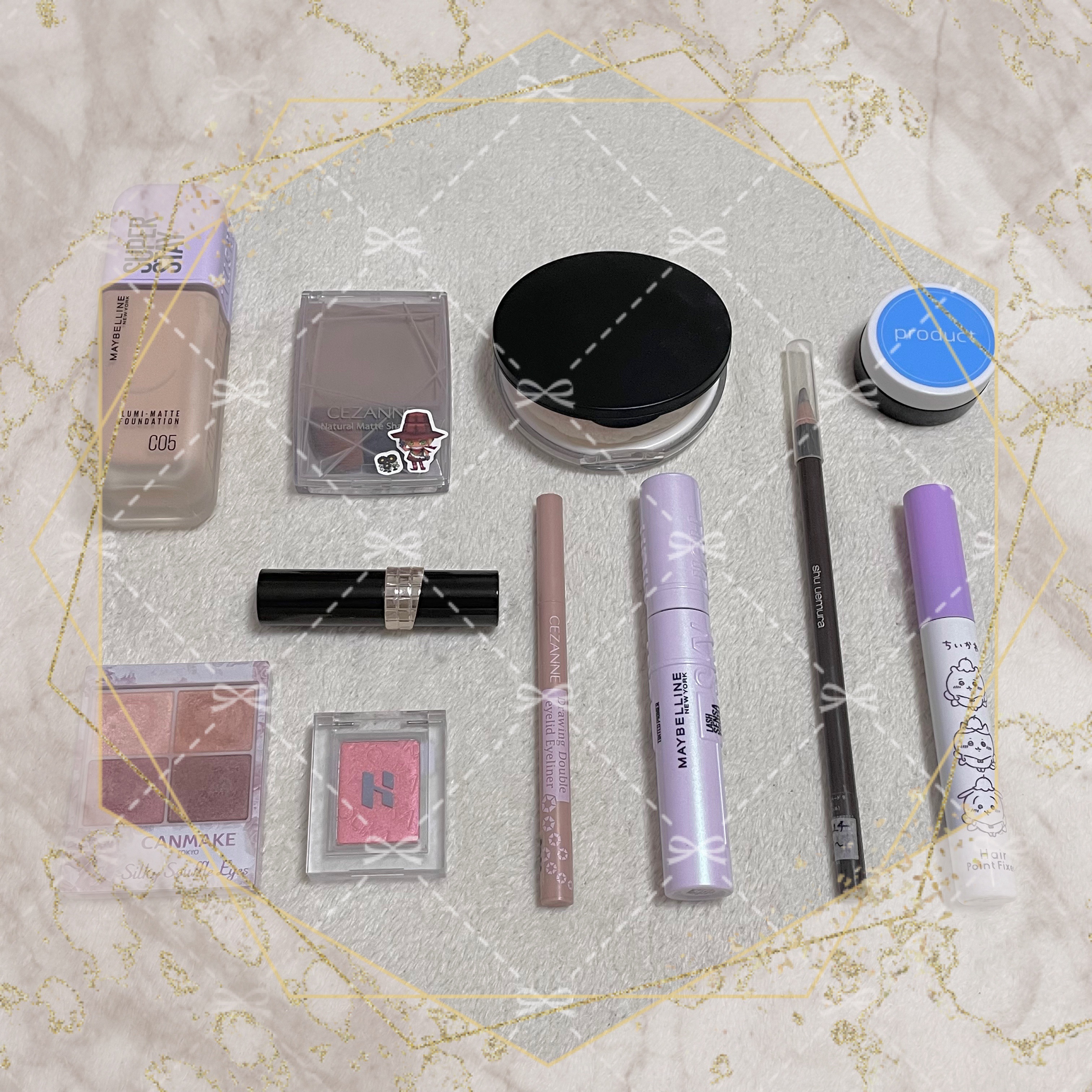 まとめ髪ポイントフィクサー ちいかわ妖精デザイン/SHOBIDO/ヘアジェルを使ったクチコミ（1枚目）