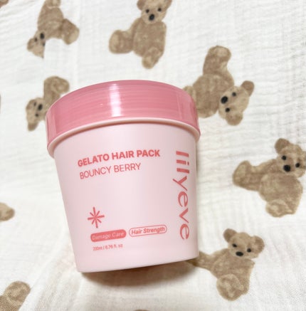 リペアターンジェラートヘアパック バウンシーベリー/リリーイブ/洗い流すヘアトリートメントを使ったクチコミ(1枚目)