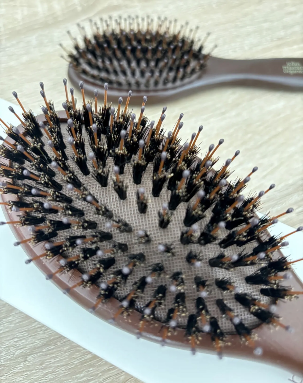 コンボパドルブラシ/john masters organics/ヘアブラシを使ったクチコミ（2枚目）