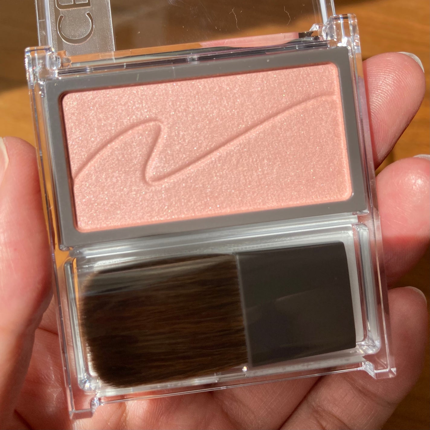 チークブラッシュ/CEZANNE/パウダーチークを使ったクチコミ(2枚目)