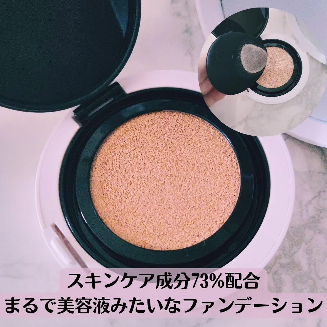 まーちゃん on LIPS 「NARSライトリフレクティングセラムクッションファンデーション..」(2枚目)