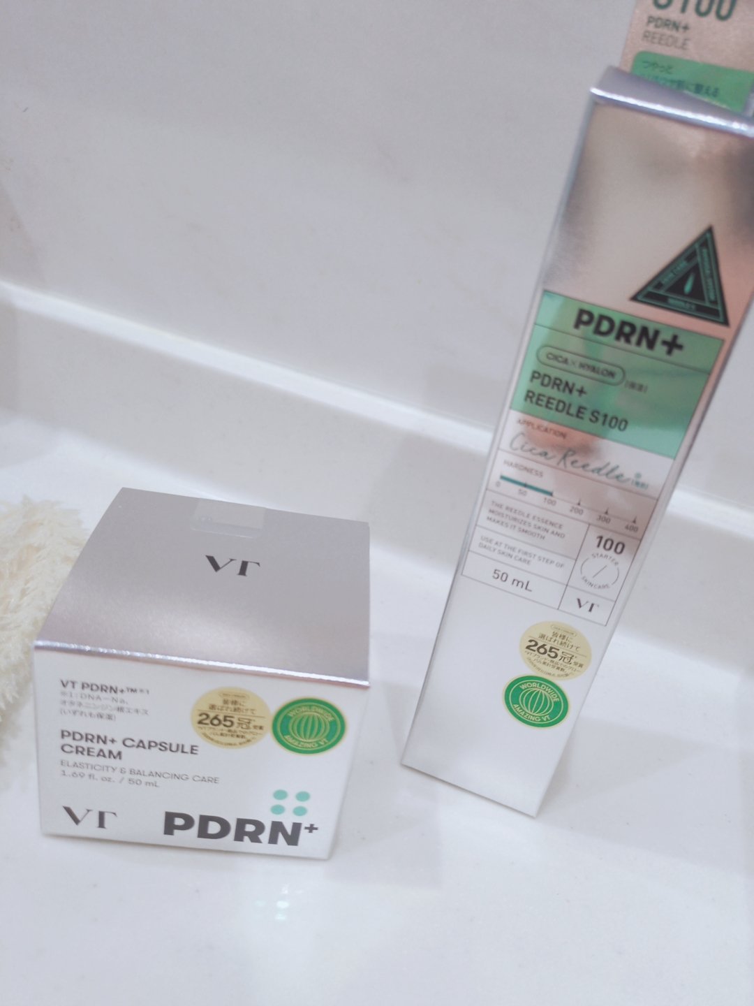 PDRN カプセルクリーム 100/VT/フェイスクリームを使ったクチコミ（2枚目）