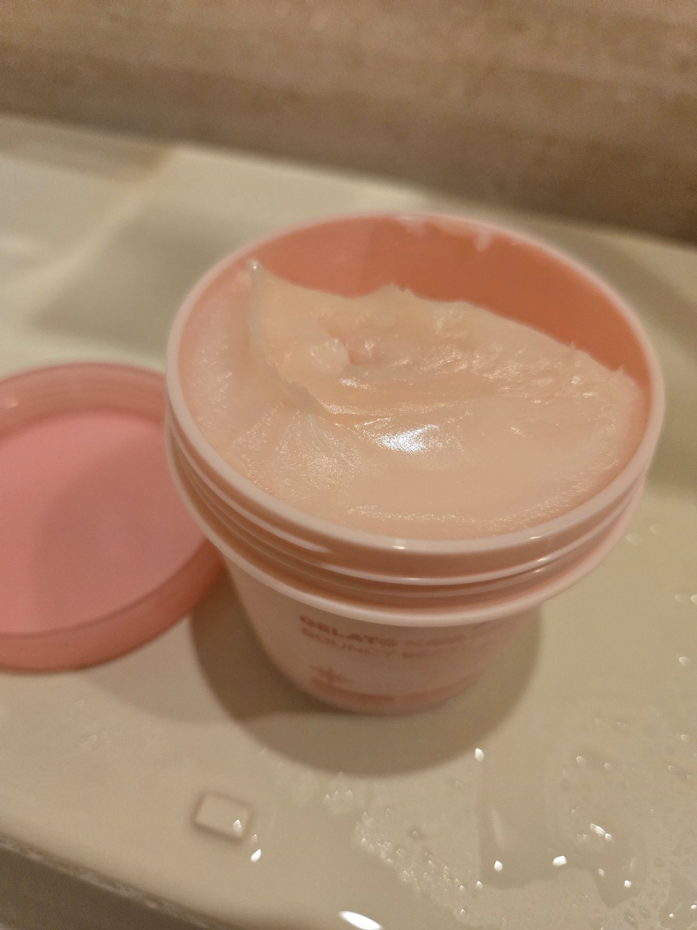 リペアターンジェラートヘアパック バウンシーベリー/リリーイブ/洗い流すヘアトリートメントを使ったクチコミ(2枚目)