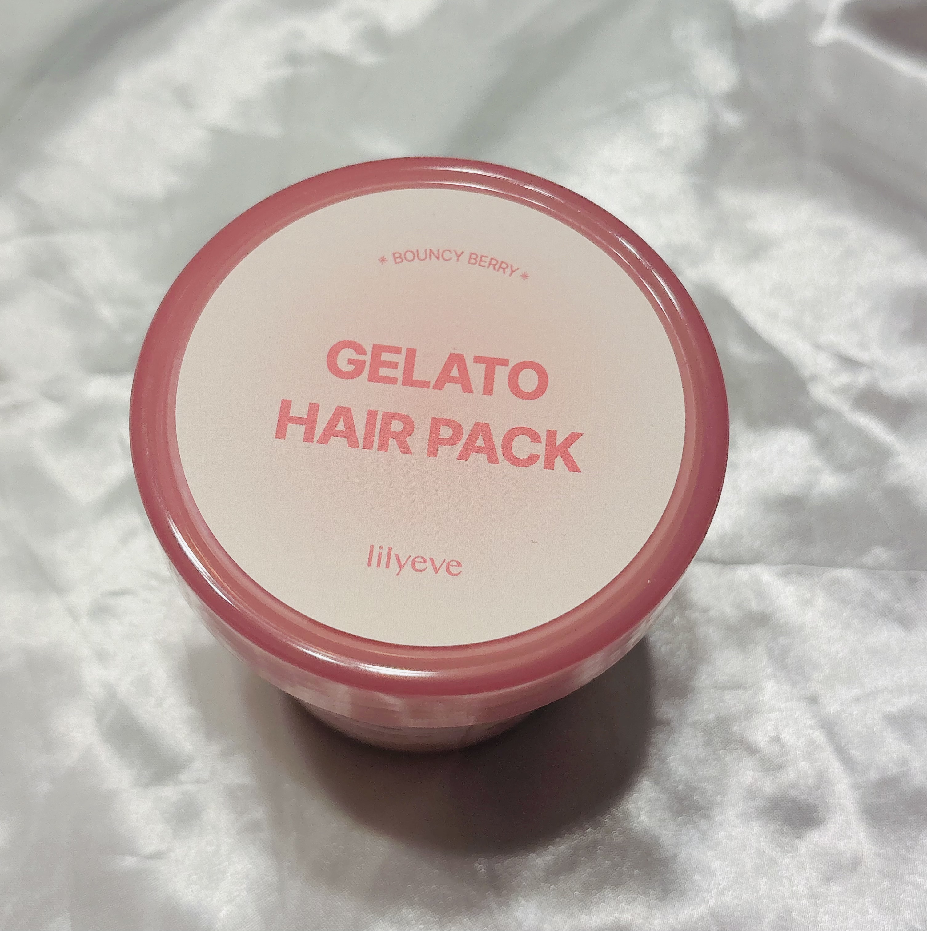 リペアターンジェラートヘアパック バウンシーベリー/リリーイブ/洗い流すヘアトリートメントを使ったクチコミ（2枚目）