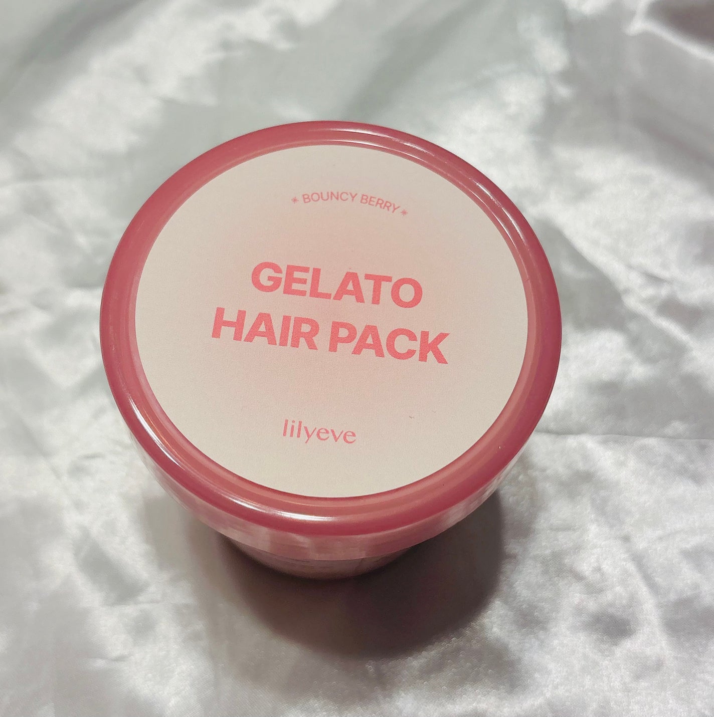 リペアターンジェラートヘアパック バウンシーベリー/リリーイブ/洗い流すヘアトリートメントを使ったクチコミ(2枚目)