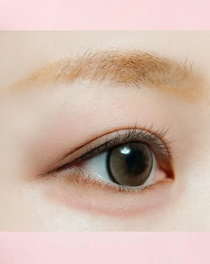 らぃちる on LIPS 「今日のメイク備忘録今日は三角ゾーンを茶色系で引いてみたアイライ..」(7枚目)