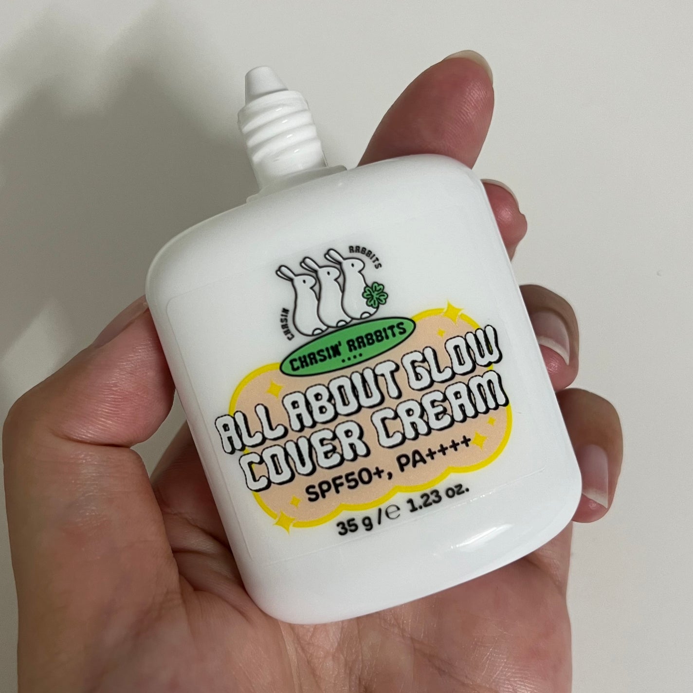 オールアバウトグロウカバークリーム/CHASIN'RABBITS/日焼け止めクリームを使ったクチコミ(2枚目)