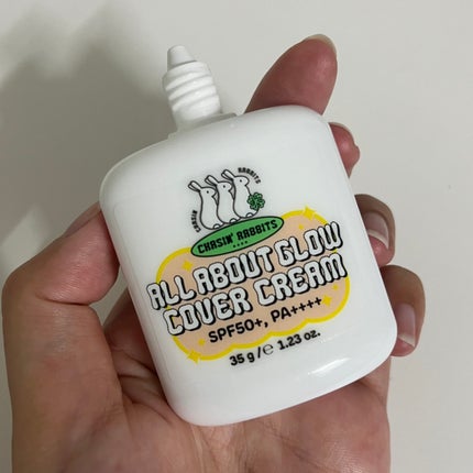 オールアバウトグロウカバークリーム/CHASIN'RABBITS/日焼け止めクリームを使ったクチコミ(2枚目)