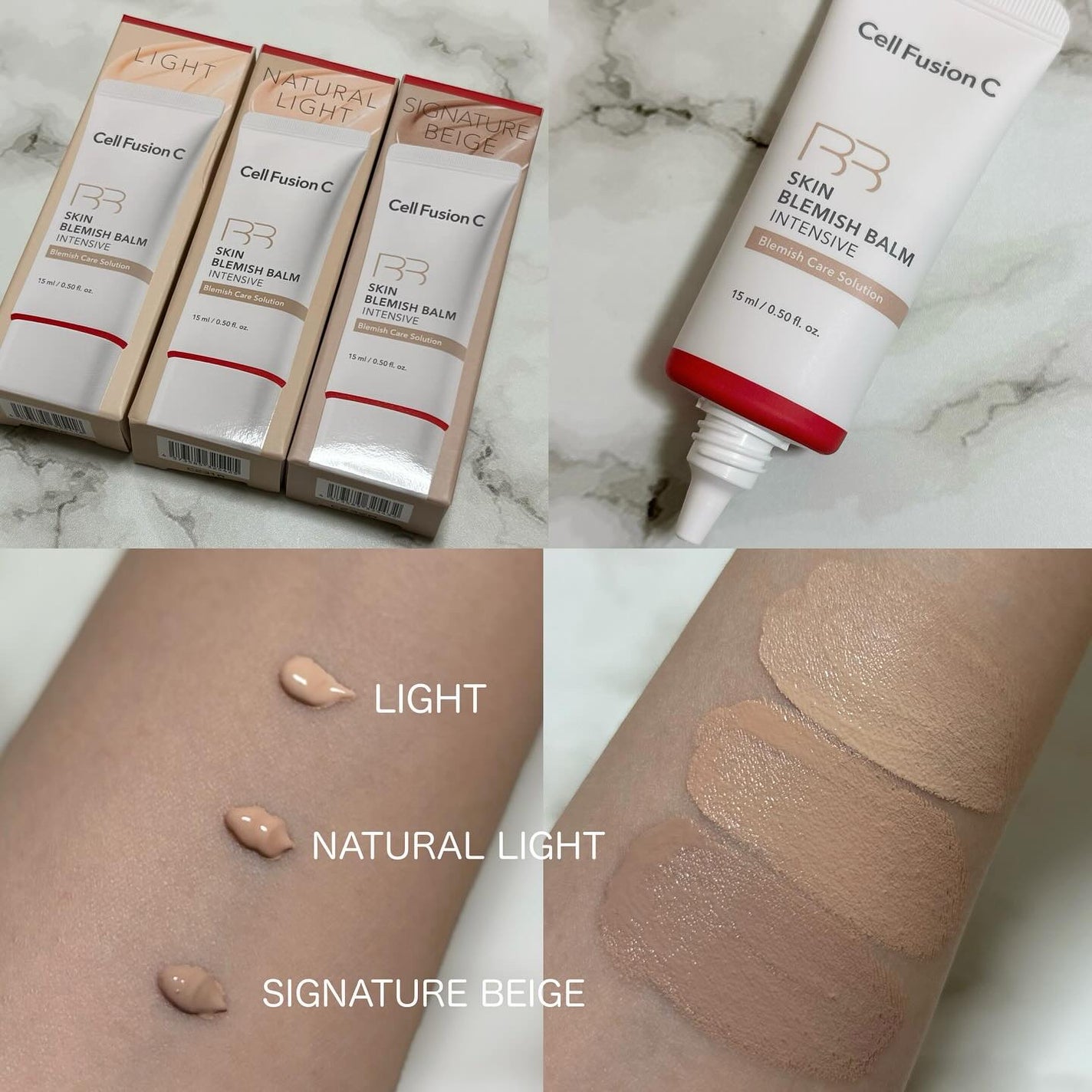 スキンブレミッシュバームインテンシブ/Cell Fusion C(セルフュージョンシー)/BBクリームを使ったクチコミ(2枚目)