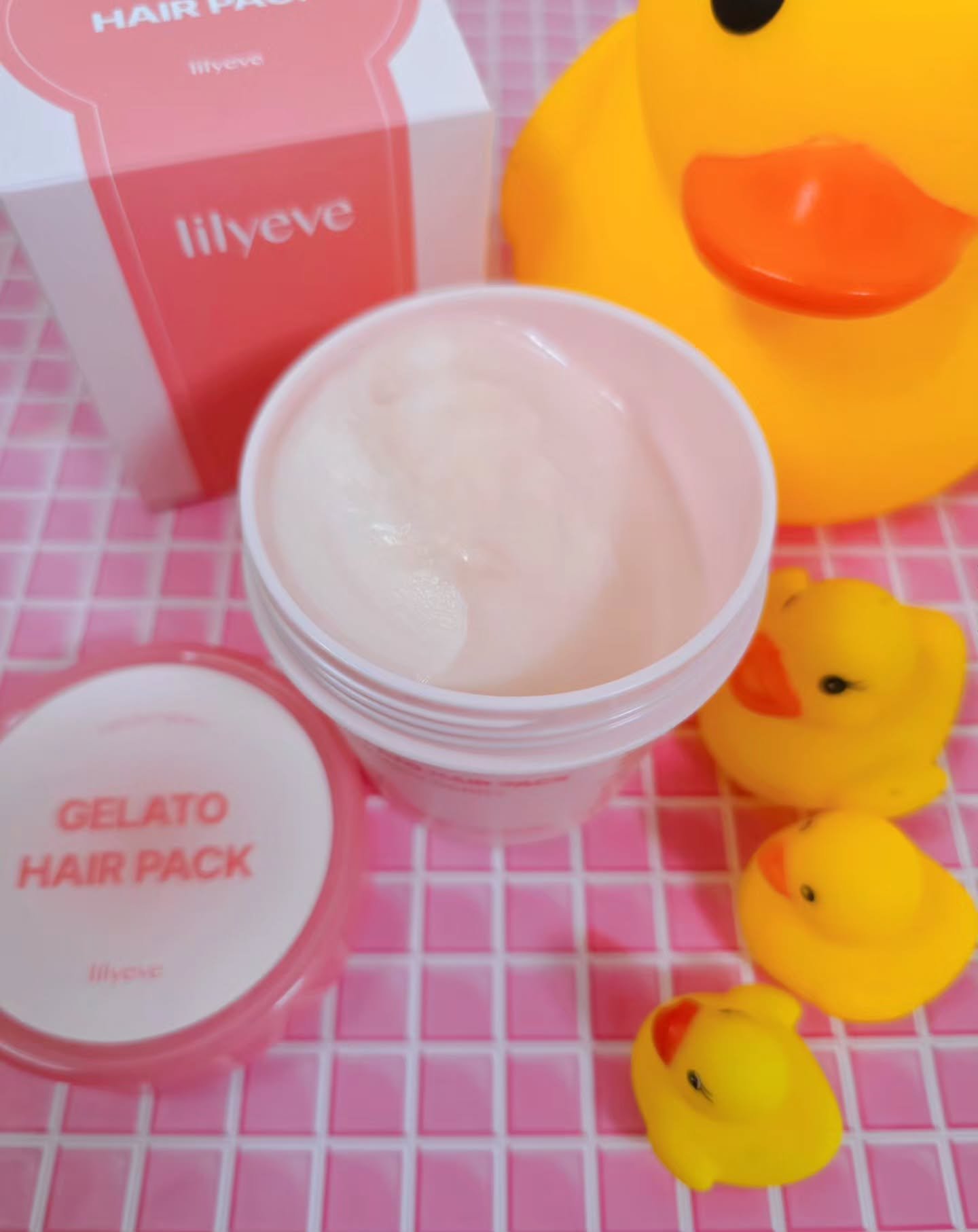 リペアターンジェラートヘアパック バウンシーベリー/リリーイブ/洗い流すヘアトリートメントを使ったクチコミ（3枚目）