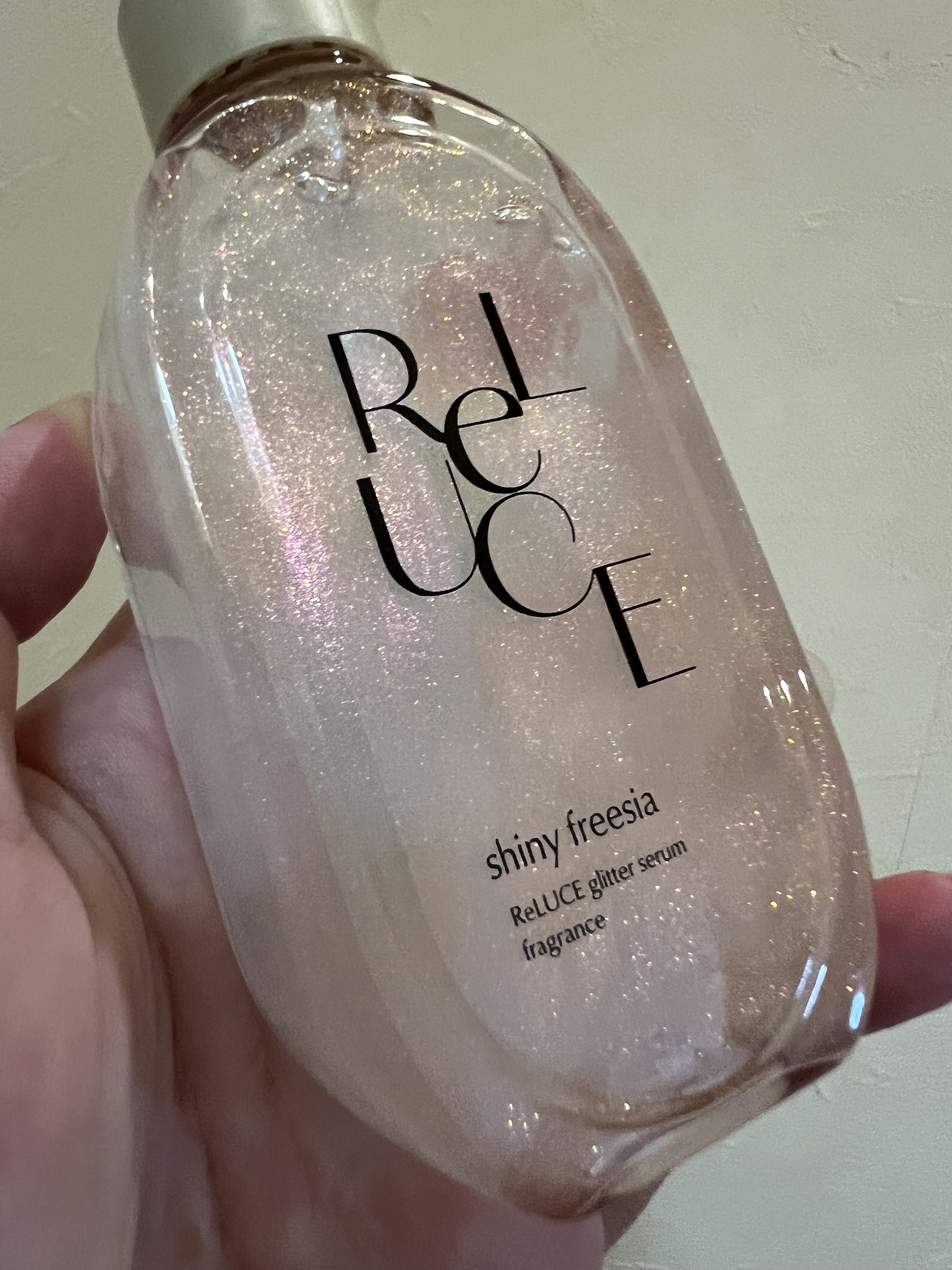 リルーチェ グリッターセラムフレグランス シャイニーフリージア/ReLUCE/香水(その他)を使ったクチコミ（3枚目）