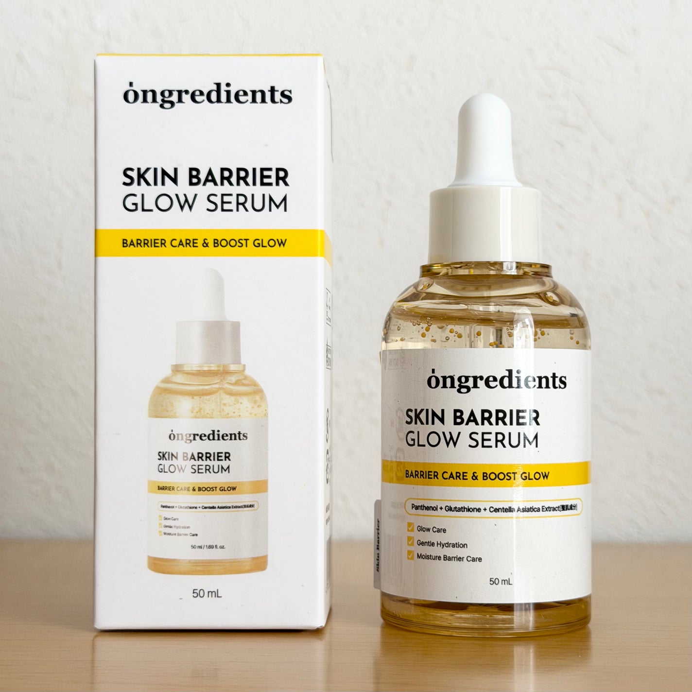 オングリディエンツ スキンバリアグローセラム/Ongredients/美容液を使ったクチコミ(1枚目)