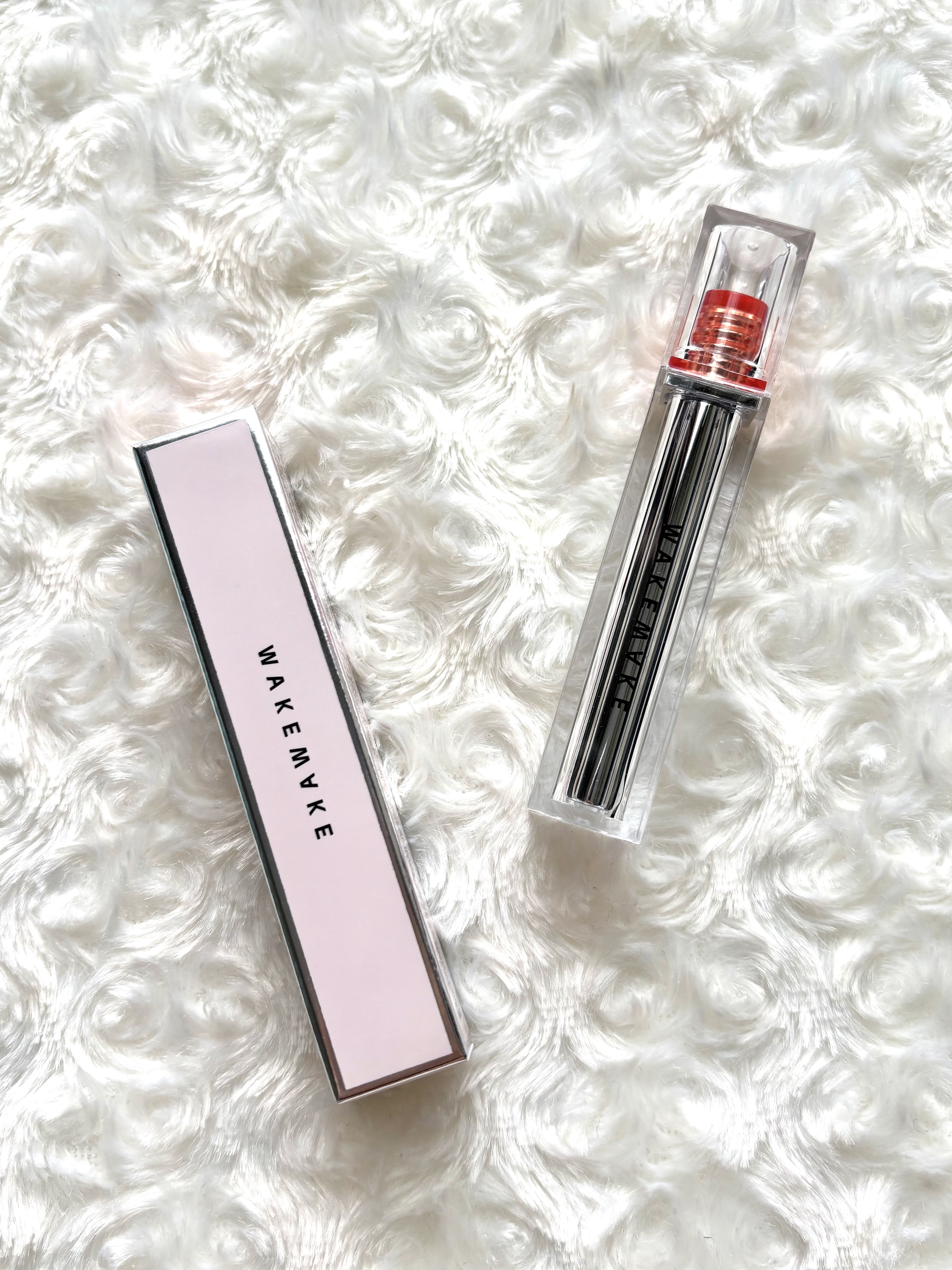 デュイジェルグロウティント 01 バブリーコーラル/wakemake/リップティントを使ったクチコミ（1枚目）