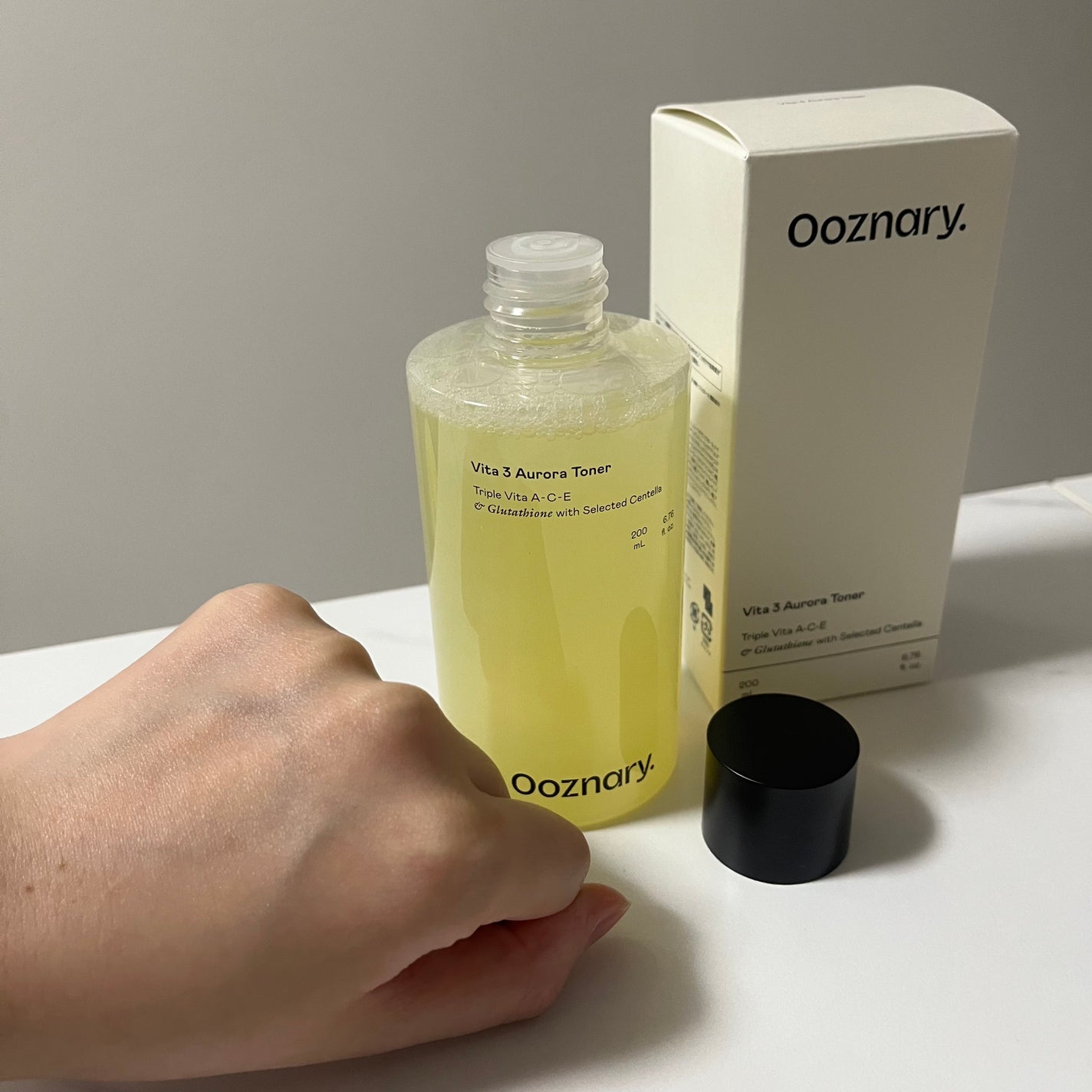 ビタ3オーロラトナー/オーズナリー/化粧水を使ったクチコミ(2枚目)