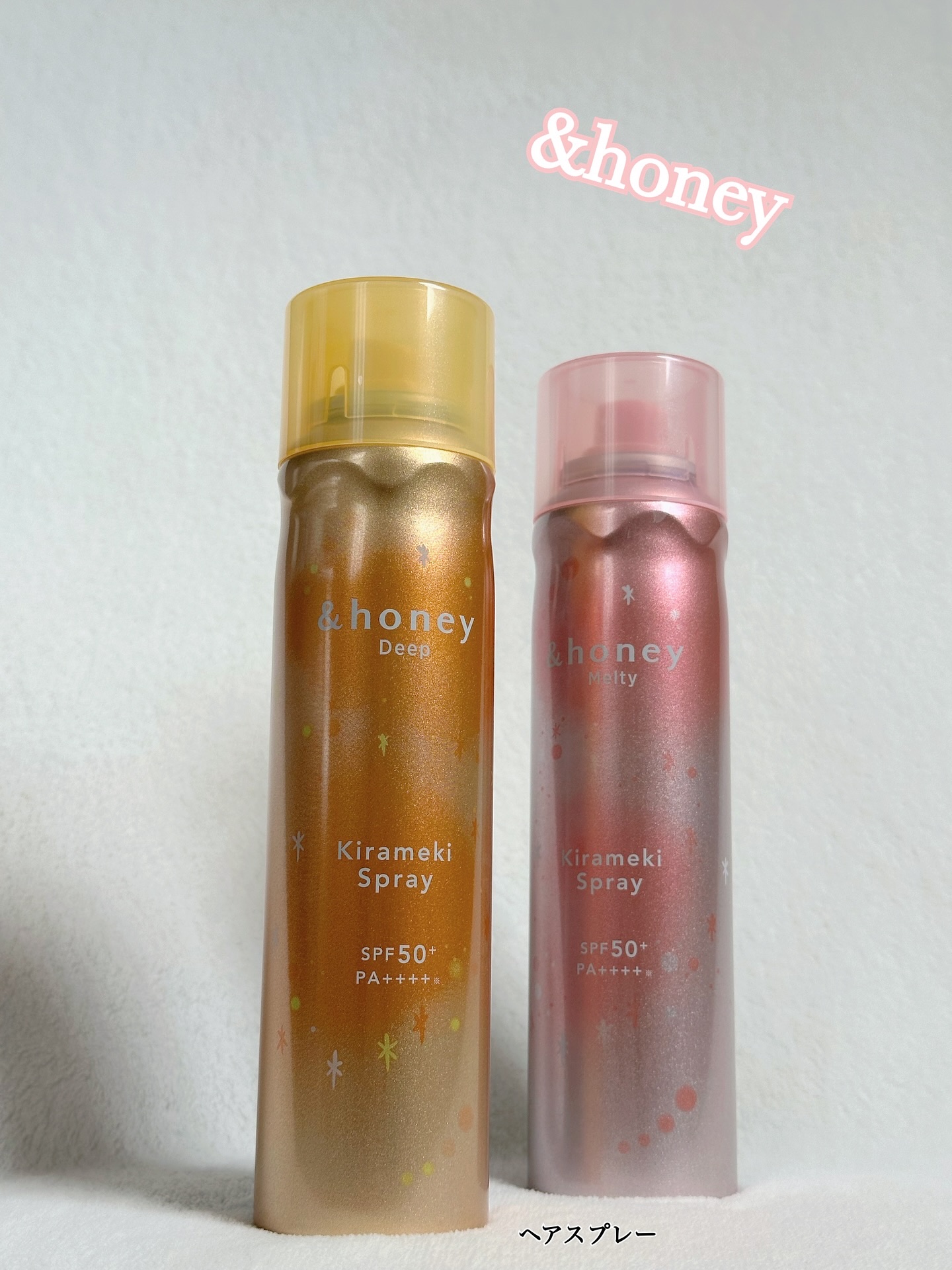  アンドハニー　メルティ　モイストリペア　キラメキスプレー/&honey/ヘアスプレーを使ったクチコミ（1枚目）