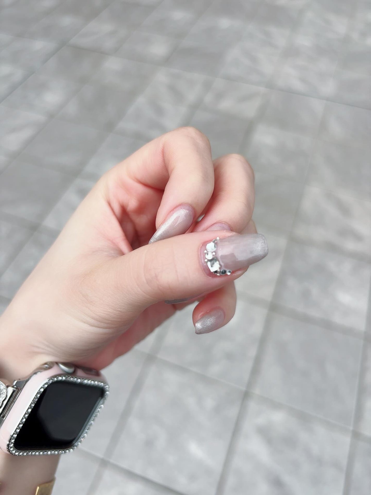 ジェルネイル(ライト対応)/セリア/ジェルネイルを使ったクチコミ(2枚目)