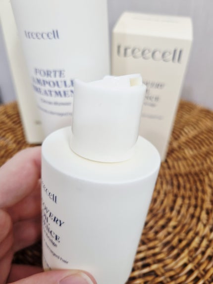 リカバリー オイルエッセンス/treecell/アウトバストリートメントを使ったクチコミ(4枚目)