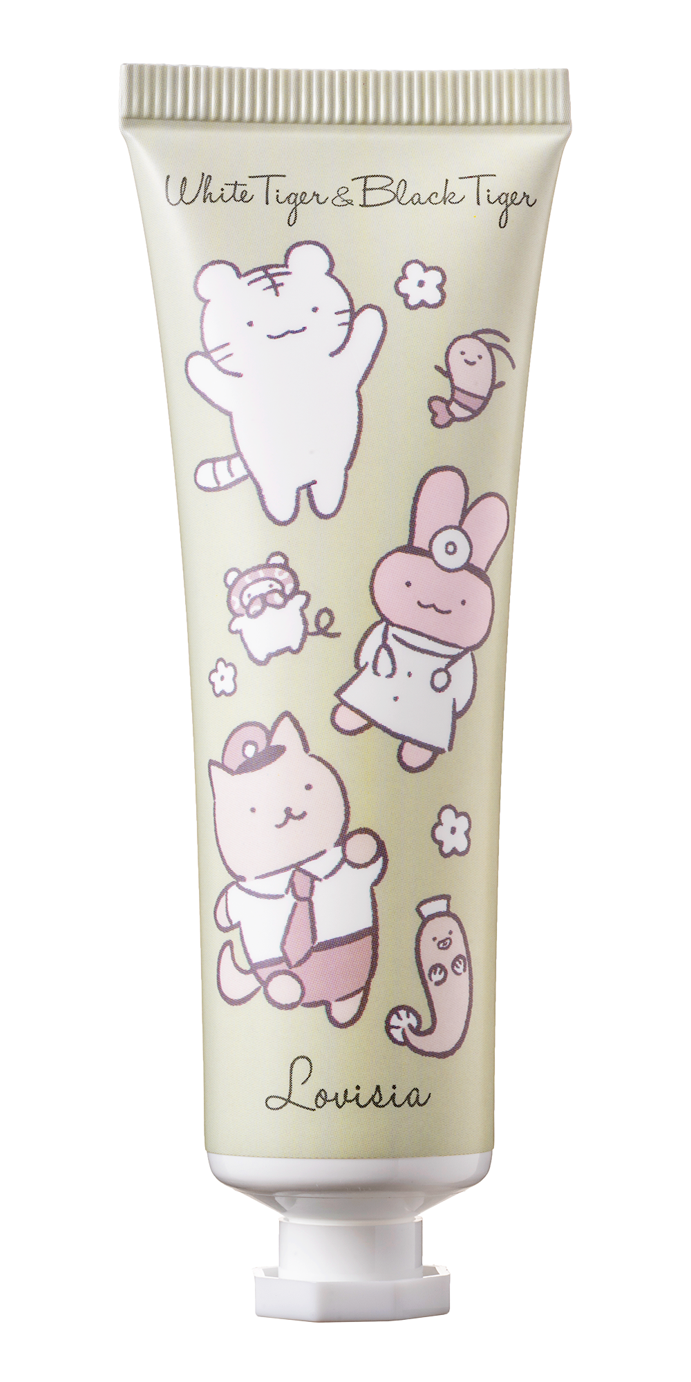 Lovisia ホワイトタイガーとブラックタイガー ハンドクリーム 03