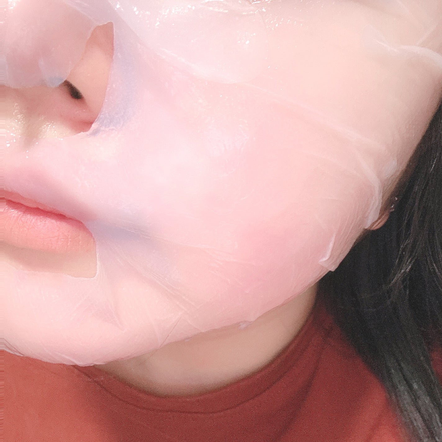 バイオセルロースマスク 透明肌/medene/シートマスク・パックを使ったクチコミ(3枚目)