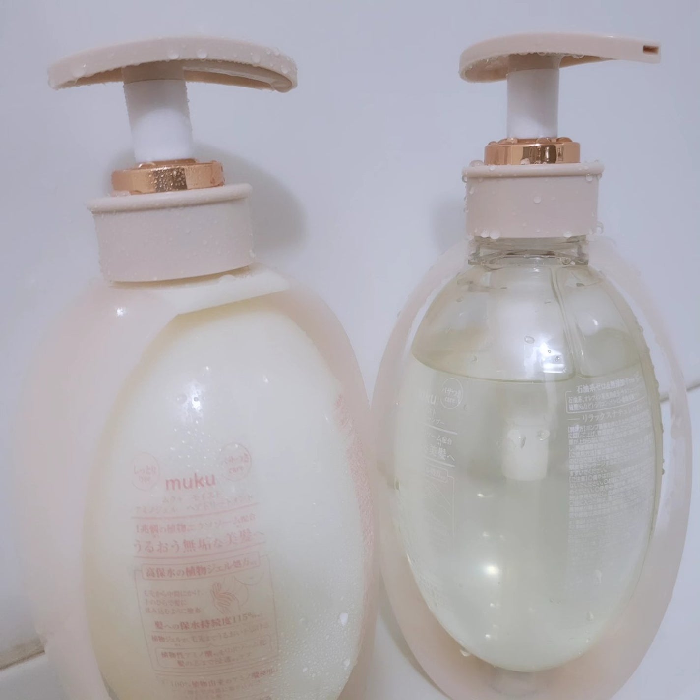 ムク+ モイスト アミノジェル シャンプー/ヘアトリートメント/muku+/市販シャンプーを使ったクチコミ(4枚目)