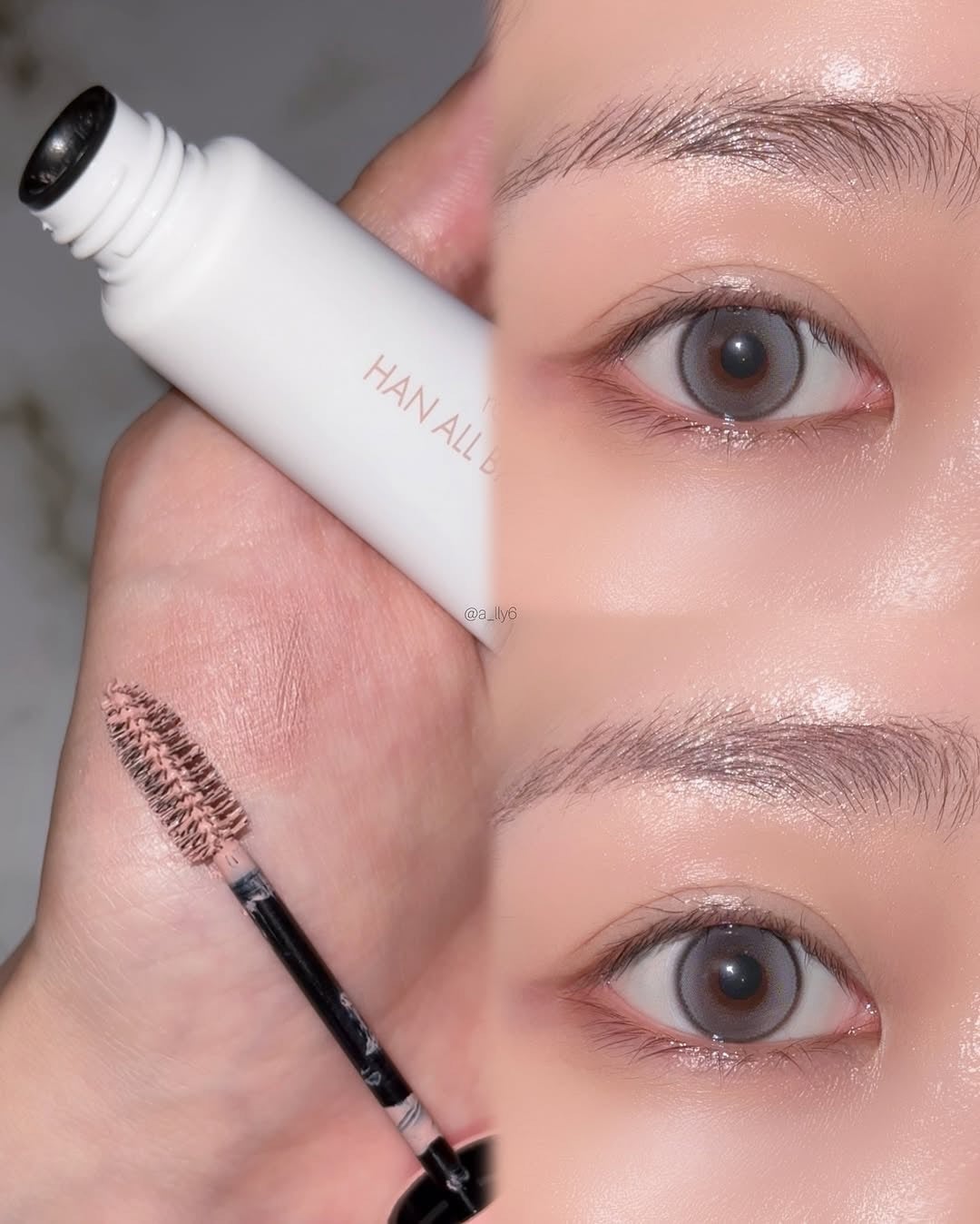 ハンオールフィックスマスカラ/rom&nd/マスカラを使ったクチコミ(2枚目)