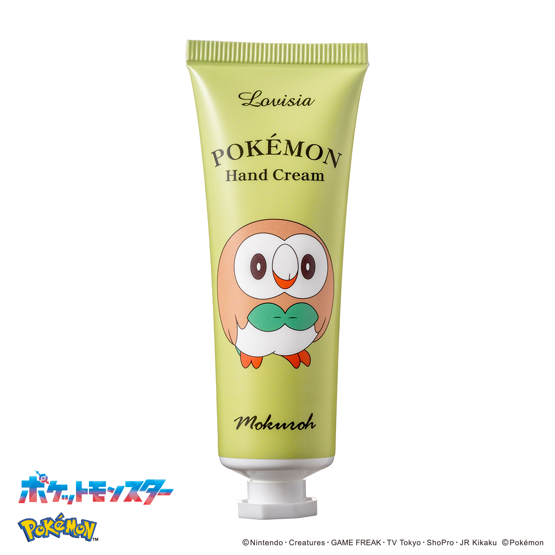 Lovisiaポケモンハンドクリーム モクロー