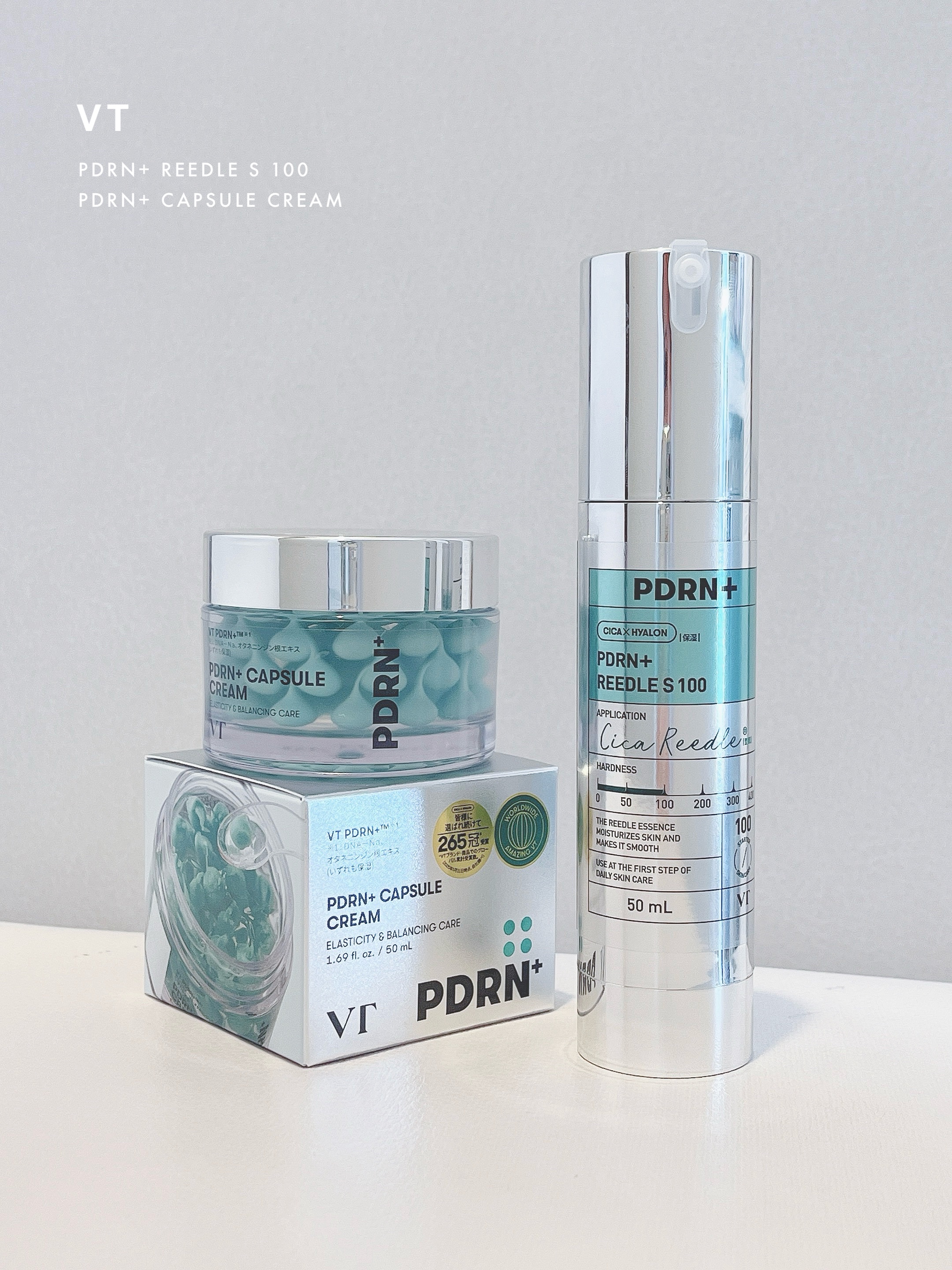 PDRN カプセルクリーム 100/VT/フェイスクリームを使ったクチコミ（1枚目）