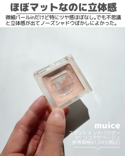 ハイライトシェーディングパレット/TIMAGE/パウダーハイライトを使ったクチコミ(5枚目)