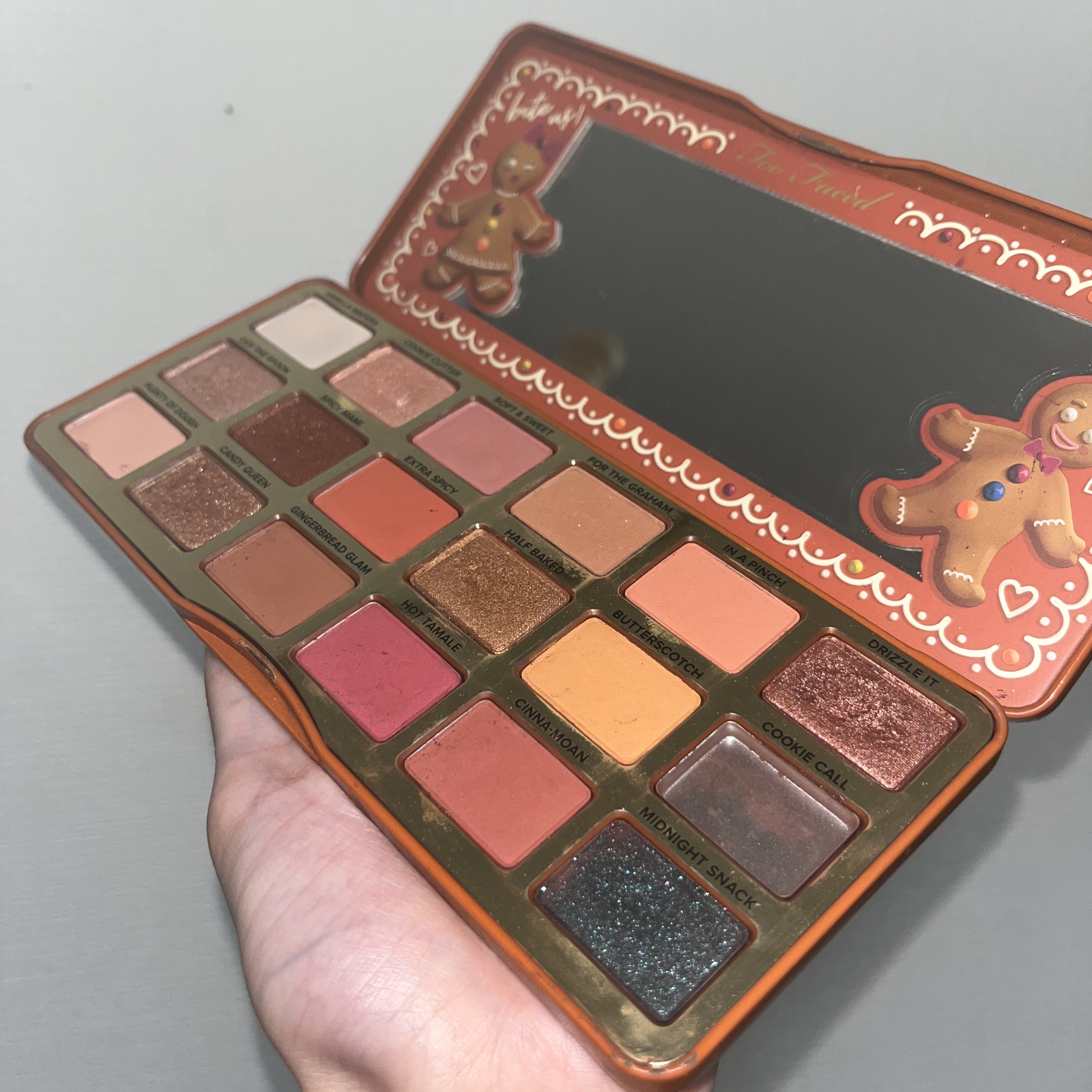 ジンジャーブレッド エキストラスパイシー アイシャドウパレット/Too Faced/アイシャドウパレットを使ったクチコミ（1枚目）