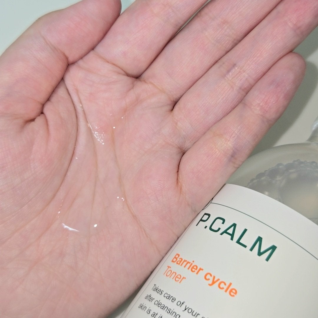 バリアサイクルトナー/P.CALM/化粧水を使ったクチコミ(4枚目)
