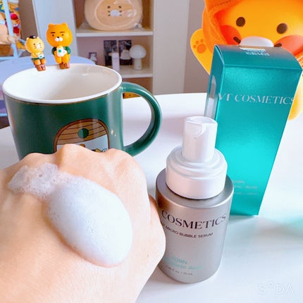 PDRN ヒアルロン酸 ミントマイクロバブルセラム/VT/美容液を使ったクチコミ(1枚目)